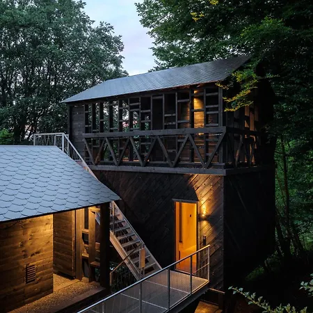 Hutstuf - The Owl & Private Rooftop 別荘 ラ・ロシュ・アン・アルデンヌ