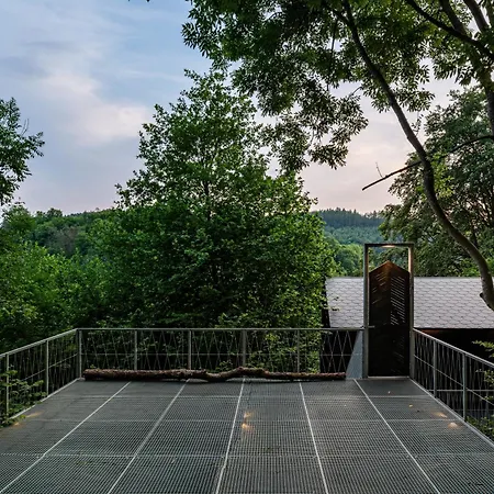 Hutstuf - The Owl & Private Rooftop Tatil Evi La-Roche-en-Ardenne